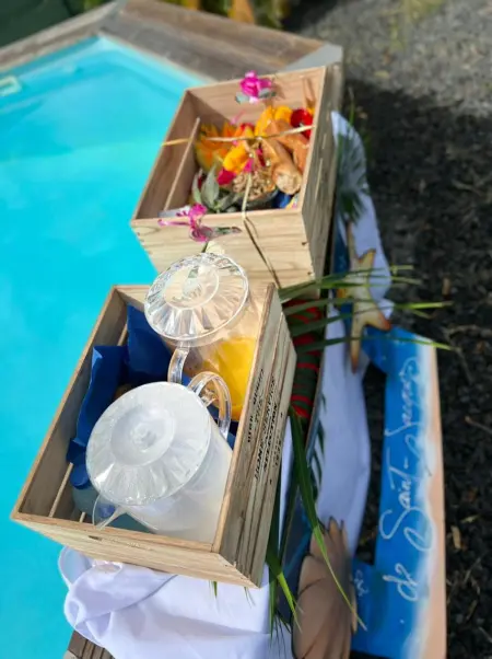 Maison avec piscine privée à Saint-François, Maison 5 personnes à Saint François - Photo 36