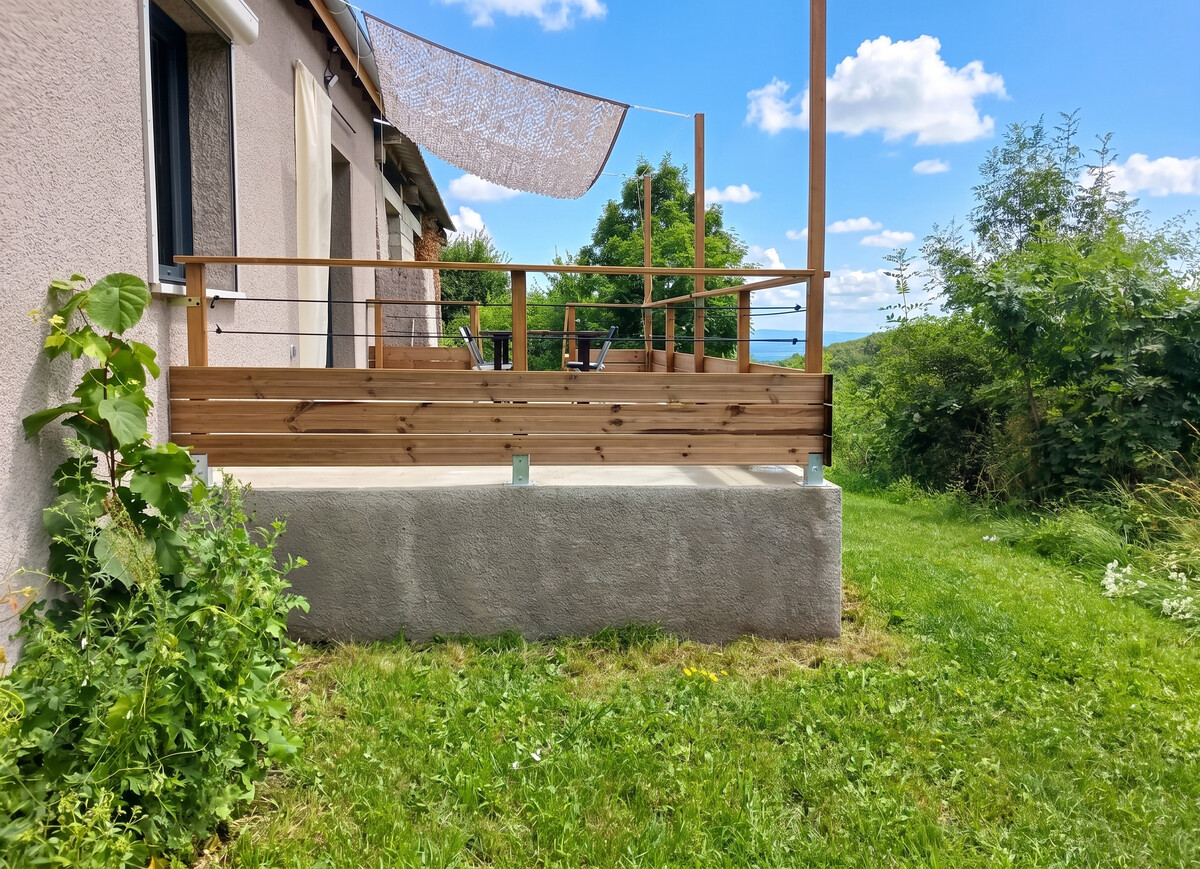 Maison 70 m² Véranne, terrasse avec vue jardin - Photo 1