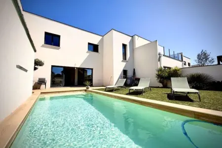 Location maison à Montpellier, Villa Contemporaine avec piscine privée à Montpellier
