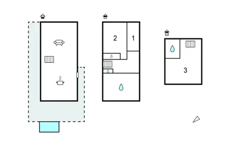 Maison 8 pers. avec piscine privée et vue mer à Biguglia : photo 22