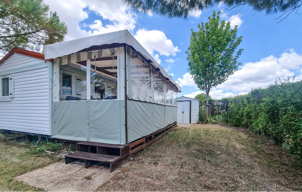 Mobil-home 4 pers. avec piscine chauffée à Semussac - Photo 2