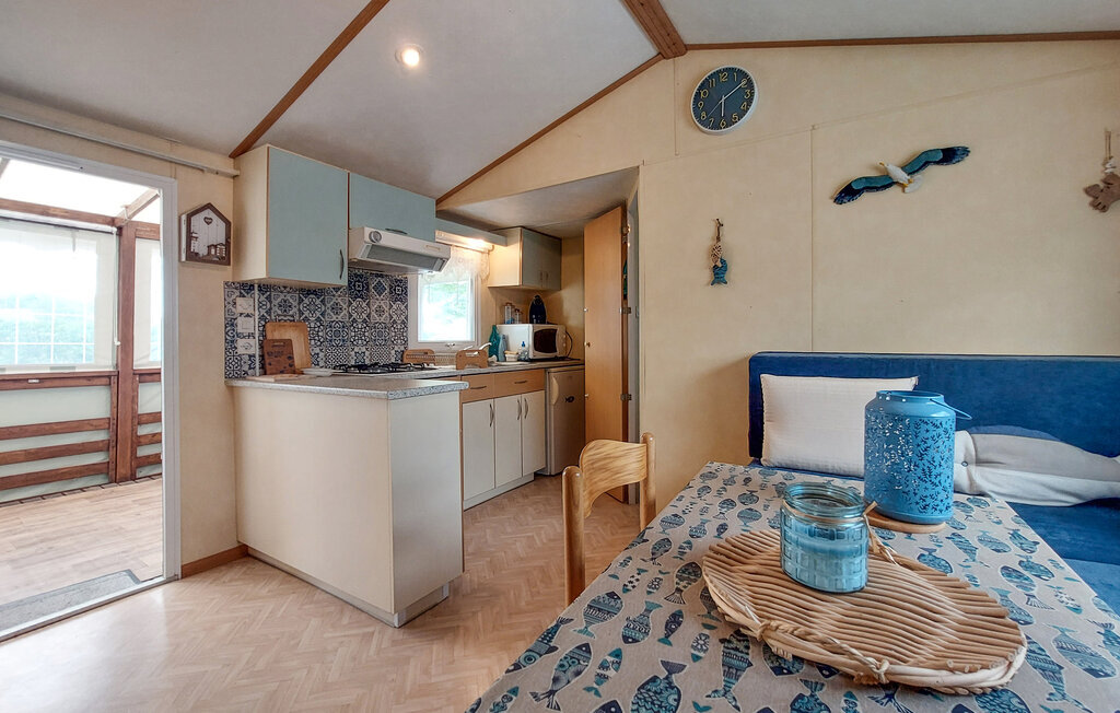 Mobil-home 4 pers. avec piscine chauffée à Semussac - Photo 5
