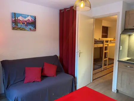 Appartement 2 pièces Châtel avec balcon et parking : photo 6