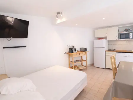 Studio cabine 4 pers. vue mer à Sète avec parking : photo 5