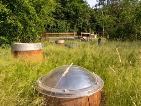 Le Nautilus, gîte steampunk semi-enterré à Raon-aux-Bois : photo 5