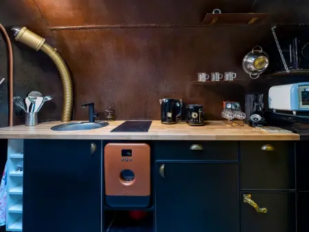 Le Nautilus, gîte steampunk semi-enterré à Raon-aux-Bois : photo 16