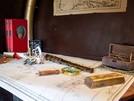 Le Nautilus, gîte steampunk semi-enterré à Raon-aux-Bois : photo 19