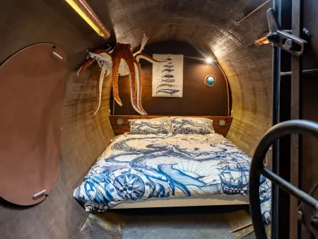 Le Nautilus, gîte steampunk semi-enterré à Raon-aux-Bois : photo 24