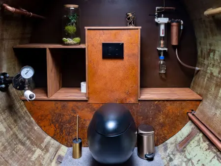Le Nautilus, gîte steampunk semi-enterré à Raon-aux-Bois : photo 31