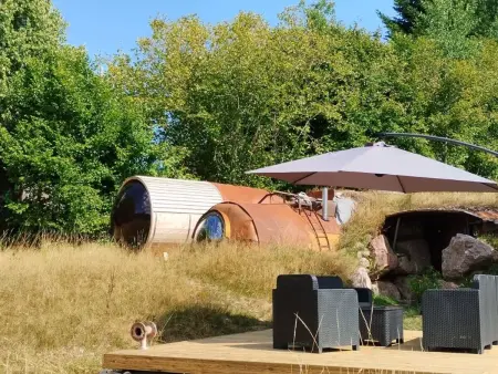 Le Nautilus, gîte steampunk semi-enterré à Raon-aux-Bois : photo 35
