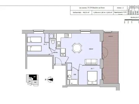 Appartement 6 pers. au cœur d'Arêches, ski à 400m : photo 10