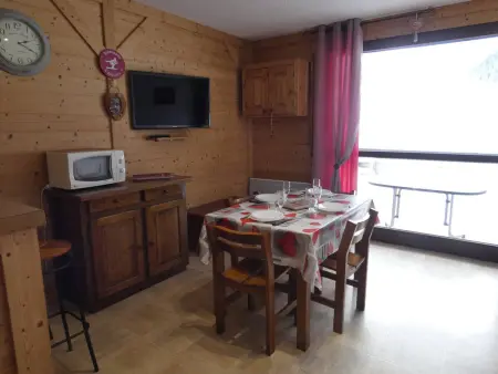 Studio 33m² animaux acceptés, ski bus gratuit : photo 3