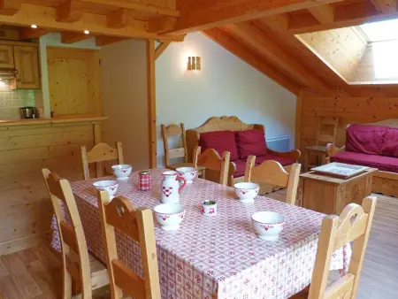 Appartement 8 pers. aux pieds des pistes à Arêches-Beaufort : photo 2