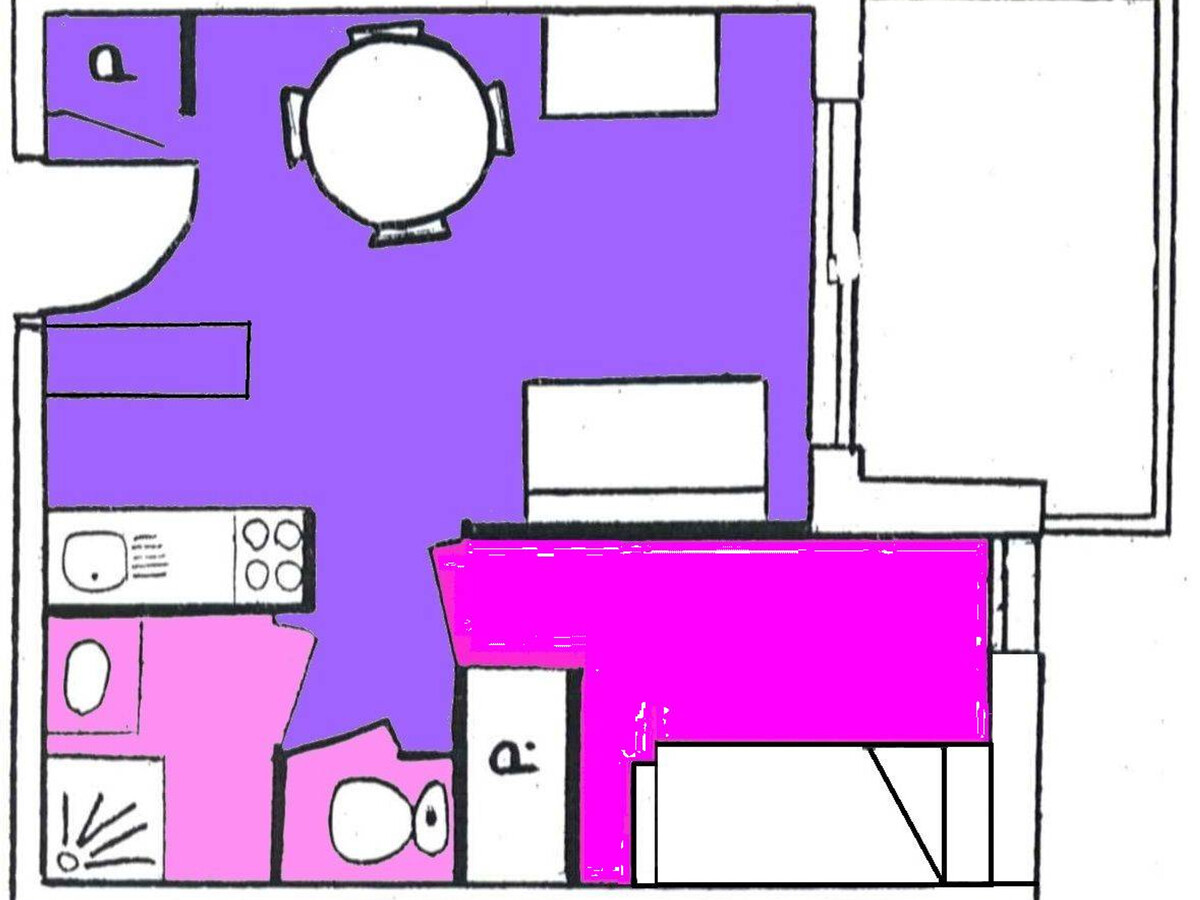 Appartement T2 25m² Arêches-Beaufort, 4 pers. - Photo 9