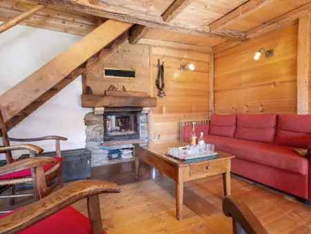 Appartement 10 pers. à 1300m, chalet avec cheminée : photo 3