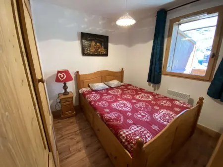 T2 32m² sud-est, 50m ski bus gratuit - Arêches : photo 3