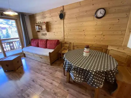 T2 32m² sud-est, 50m ski bus gratuit - Arêches : photo 9