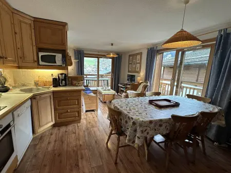 Appartement 7 pers. vue village, ski à 1 km : photo 1