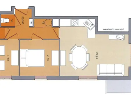 Appartement 6 pers. à Arêches, balcon sud-ouest : photo 9
