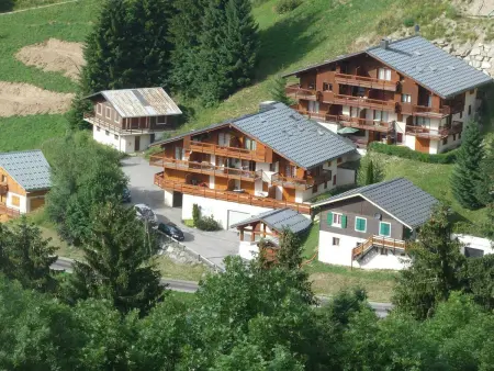 T2 Arêches-Beaufort, animaux acceptés, vue village : photo 9