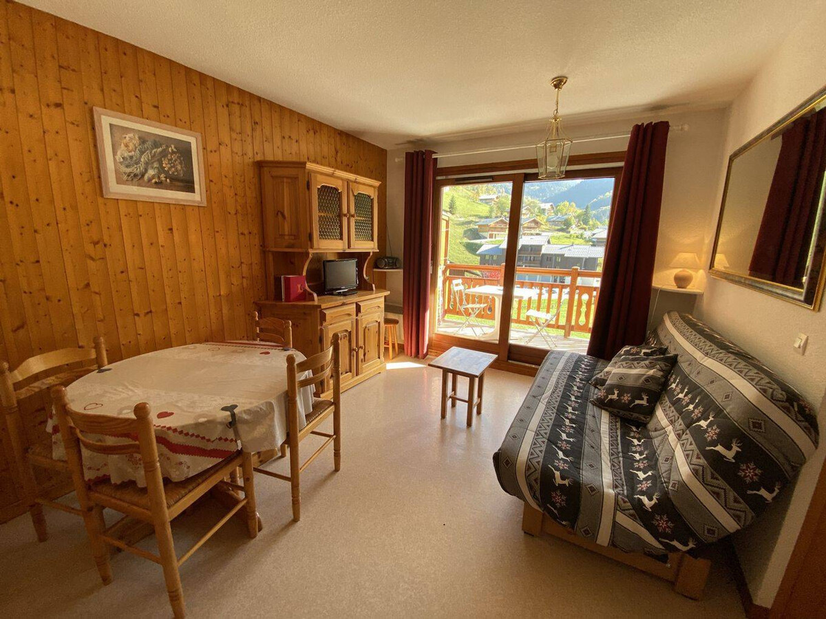 Appartement T2 25m² sud-est à Arêches, 80m ski bus - Photo 1