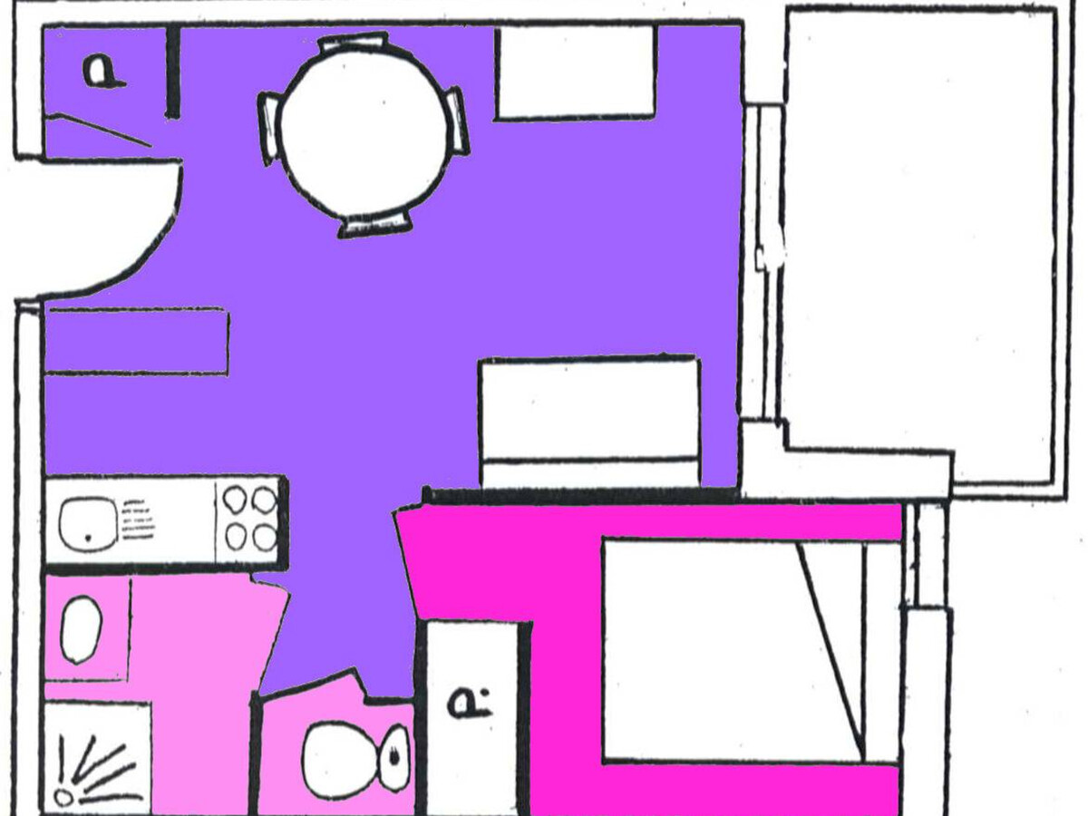 Appartement T2 25m² sud-est à Arêches, 80m ski bus - Photo 7