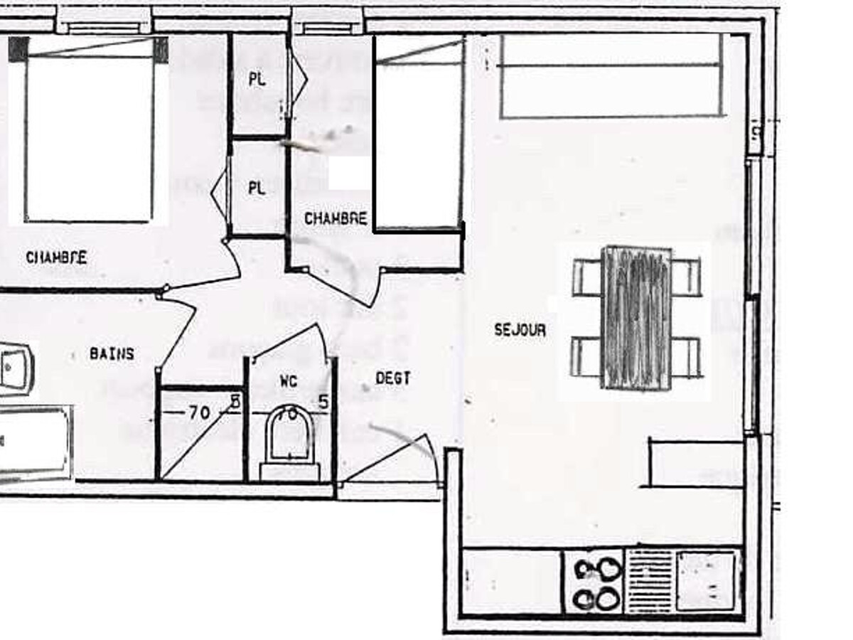 Appartement 4 pers. avec terrasse à Arêches-Beaufort - Photo 11