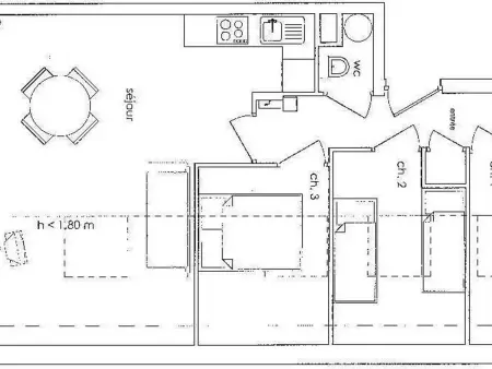 Appartement 6 pers. vue sud-est - Arêches-Beaufort : photo 10