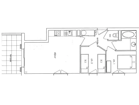 Appartement 6 pers. vue sud-est à 1 km des remontées : photo 8