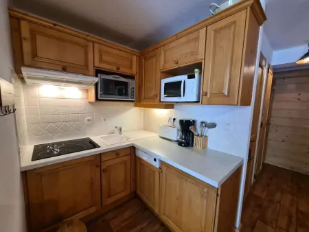 Appartement T2 balcon sud-est, 350m remontées mécaniques : photo 2