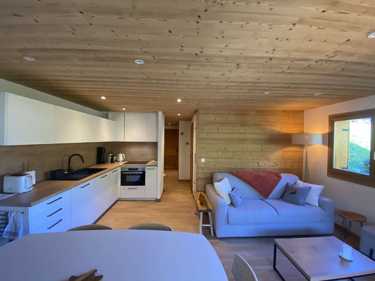 Appartement 6 pers., vue village et ski à Arêches-Beaufort - Photo 1