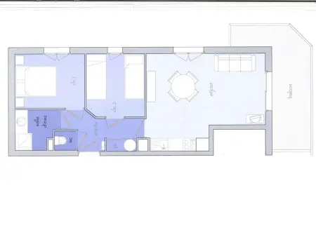 Appartement 6 pers. Arêches-Beaufort, animaux acceptés : photo 7
