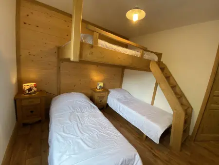 Appartement 49m² sud-ouest, 6 pers., à 80m du ski bus : photo 9