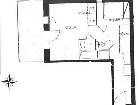 Appartement 2 pièces centre Arêches-Beaufort, animaux acceptés : photo 7