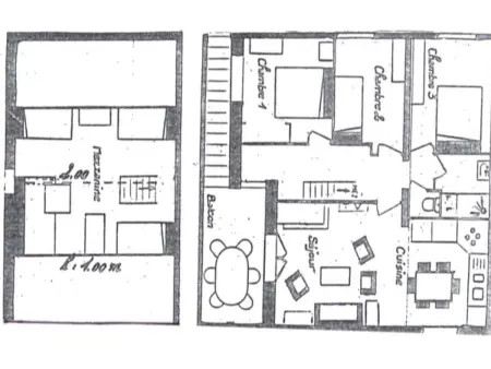 Appartement 9 pers. avec cheminée à Arêches-Beaufort : photo 13