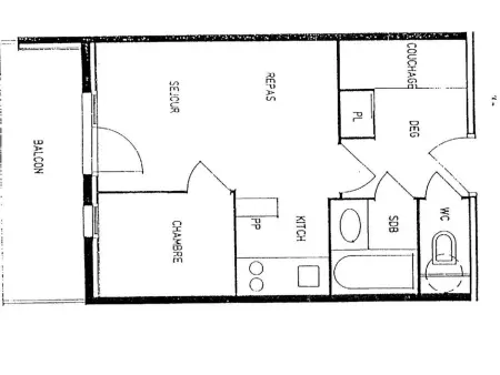 Appartement 2 pièces Arêches-Beaufort, animaux admis : photo 9