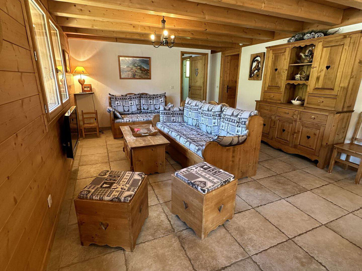 Chalet 10 pers. Arêches-Beaufort, garage et skis - Photo 1