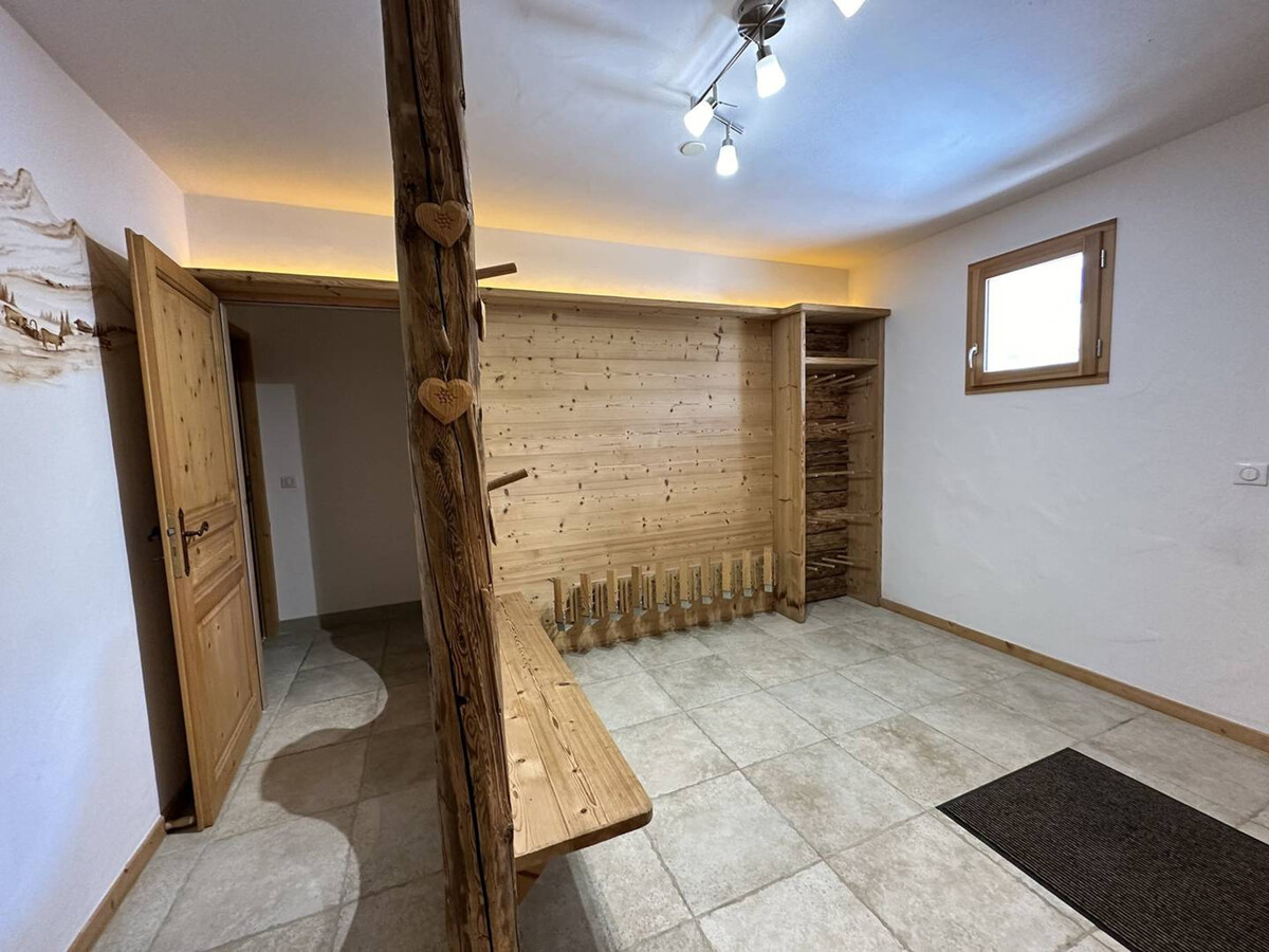 Chalet 10 pers. Arêches-Beaufort, garage et skis - Photo 14