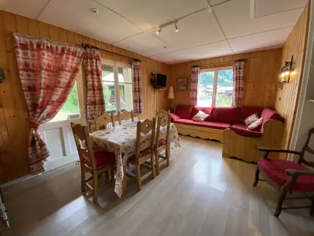 Location chalet à Beaufort, Chalet au cœur du village, animaux OK - 6 pers.