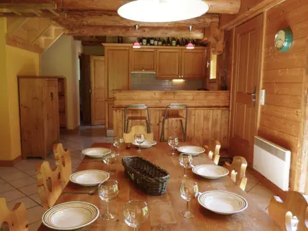 Chalet 8 pers. au Planay, 350m des pistes : photo 3