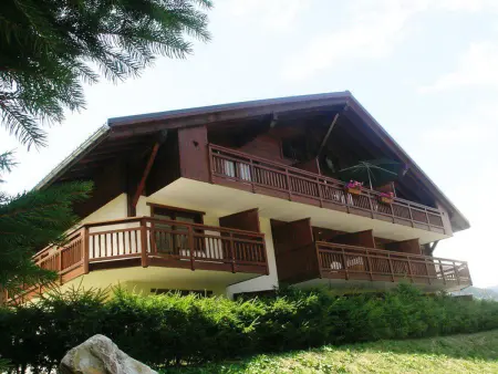 T2 32m² avec terrasse sud aux Carroz, 1 km des remontées : photo 4