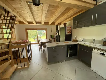 Location chalet à Beaufort, Chalet confortable sur les hauteurs - 6 pers.