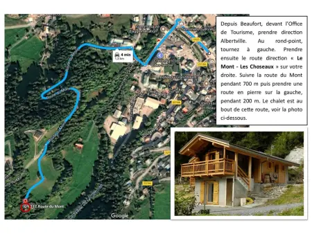 Chalet 75m² sur les hauteurs de Beaufort, 6 pers. : photo 13