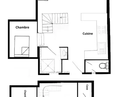 Chalet 75m² sur les hauteurs de Beaufort, 6 pers. : photo 14
