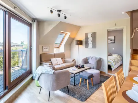 Appartement duplex 6 pers. à 300 m de la plage, De Panne : photo 2