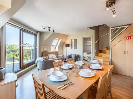 Appartement duplex 6 pers. à 300 m de la plage, De Panne : photo 7