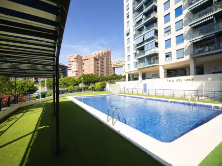 Cala del Vent - Apt 85m² vue mer, terrasse, 8e étage : photo 18