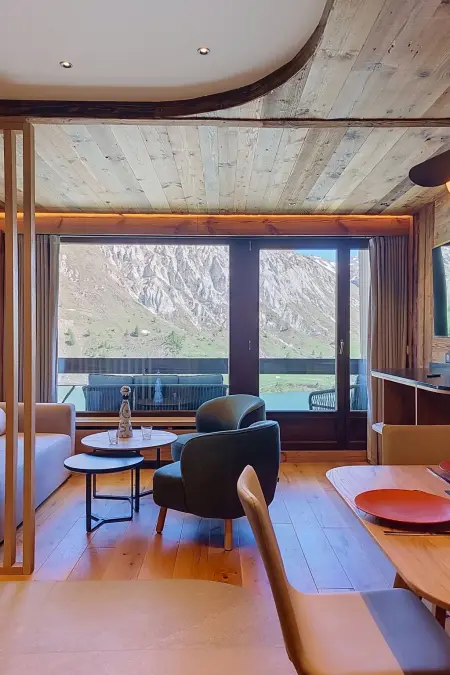 Appartement 6 personnes Tignes, vue lac et pistes : photo 11