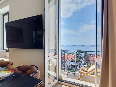 Appartement 3 pièces Sainte-Maxime, vue mer et balcon sud : photo 12