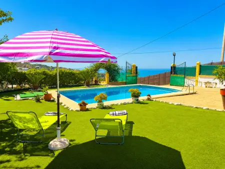 Cortijo Las Flores – Maison piscine vue mer à Torrox : photo 3